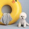thumbnail image 5 of PET’S FAVORITE TOWEL (L), Premium High Quality Microfiber Pet Towel, Ultra-Absorbent, Quick Drying Towel, White, Made in Korea, 5 of 7