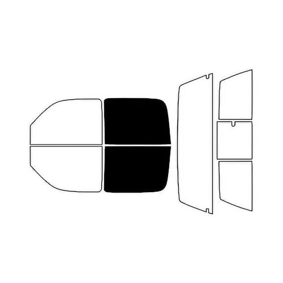 Avery Dennison NR Nano Ceramic IR Window Tint Kit Compatible with GMC Sierra 2001-2006 (4 Door) -