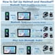 thumbnail image 2 of Carpuride Motocicleta Carplay Screen con Soporte BM05 Wireless Android Auto, Pantalla Táctil Impermeable de 7", Bluetooth Dual, Controlador con Cable, Navi (W702S Pro), 2 of 11