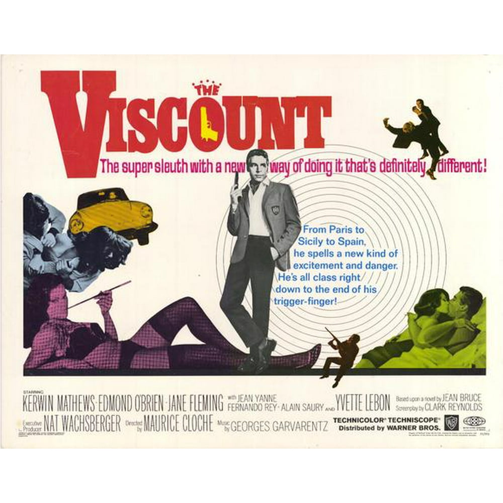 The Viscount movie POSTER (Style A) (11" x 14") (1967)