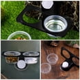 thumbnail image 3 of 2 unids Alimentadores de reptiles Lagarto Alimento Doble Contenedor Crawling PET Feeding Tool, 3 of 5