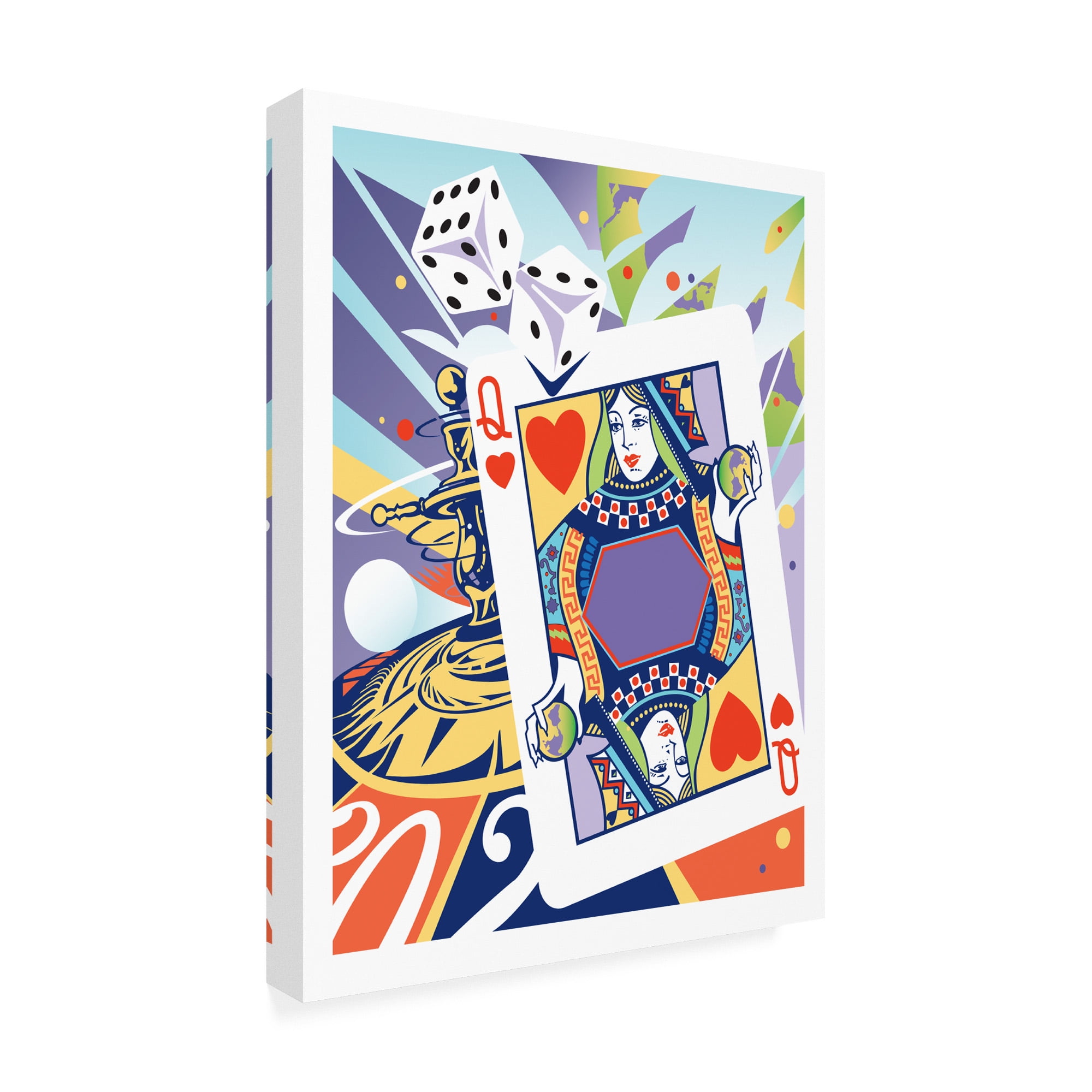 Trademark Fine Art 'Casino' Canvas Art by David Chestnutt