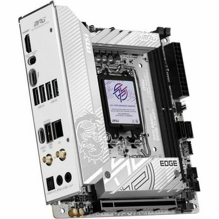 MSI MPG MPG B860I EDGE TI WIFI Gaming Desktop Motherboard  Intel B860 Chipset  Socket LGA-1851  Mini ITX