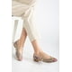 thumbnail image 4 of Fauna - Zapatos planos Mary Jane de malla beige beige 24 CM, 4 of 5