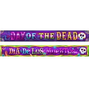 Day Of The Dead Metallic 5-Foot Banner Set