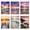 Seaside, variant on JYLMOOD DIY 6pcs/set Paint by Number for Adults, Easy Painting by Numbers for Gift Home Wall Decor 10x14in without Frame, Colored Canvas
