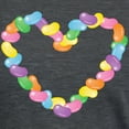 thumbnail image 3 of CafePress - Jellybeanheart Women's Deluxe T Shirt - Womens Tri-blend T-Shirt, 3 of 4