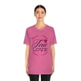 thumbnail image 4 of True Love Valentine's Day Unisex Jersey Short Sleeve Tee, 4 of 10