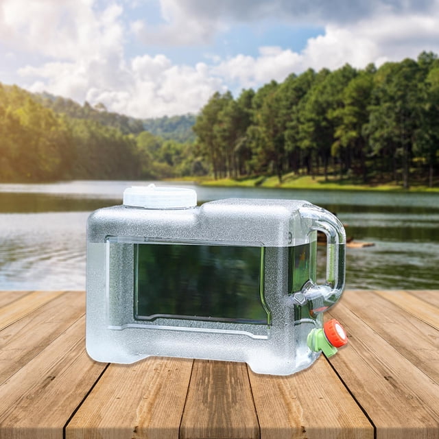 Recipiente de líquido perfecl contenedor de almacenamiento portátil transparente 12L