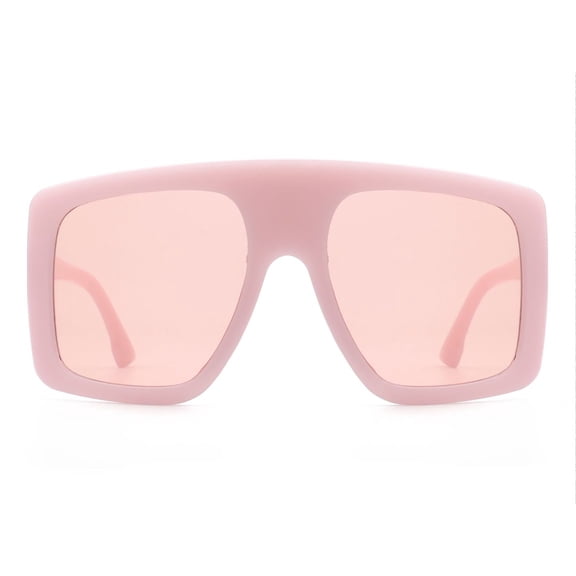 Casual Rounded Oval UV-Protective Sunglasses (Women & Unisex) with Gentle Curves in Light Gray