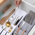 thumbnail image 5 of Organisateur de Tiroir de Cuisine Plateau Compact pour Couverts, 5 of 5