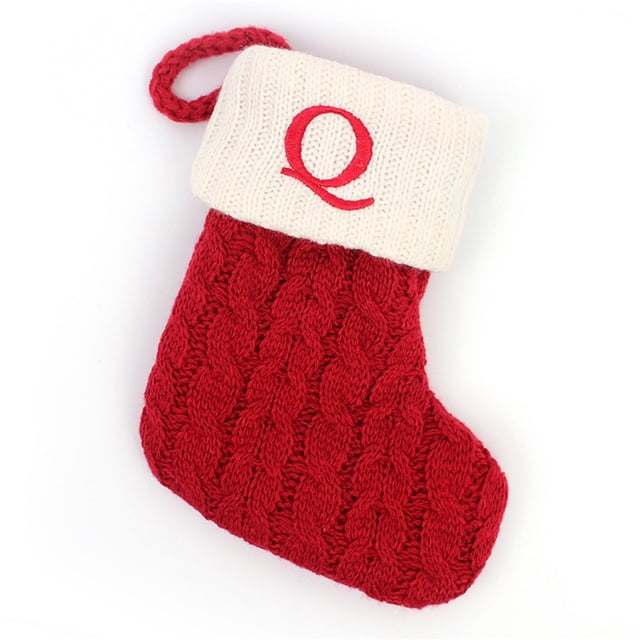 Bolsa de Dulces para Calcetines Navideños Colgantes Jym240921004 | Calcetines Navideños de Tela Resistente con Diseño de Copos de Nieve | Amplio Soporte para Regalos para Decorar La Repisa de La Chim
