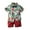 Wine, variant on Kids Clothes Boys Baby Toddler Set Summer Cotton Button Printed Short Sleeved Training 6M 12M 18M 24M 3T 4T Shirts & Shorts Sets 2-Piece