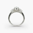 thumbnail image 2 of First Jewel 14K White Gold Plated Women's Ring - Marquise Cut 1.7 Ct Lab Created Diamond Engagement Band - Twisted Wedding Anniversary Jewelry - Ring for Wife - Bridal Wedding Ring - New Year Gift, 2 of 3