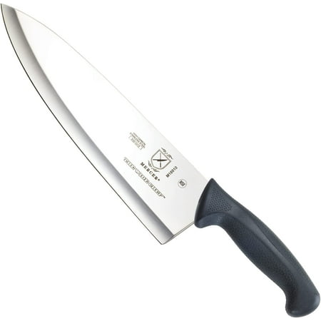 

Mercer Culinary M18010 Millennia Black Handle 10-Inch Wide Hollow Ground Chef s Knife
