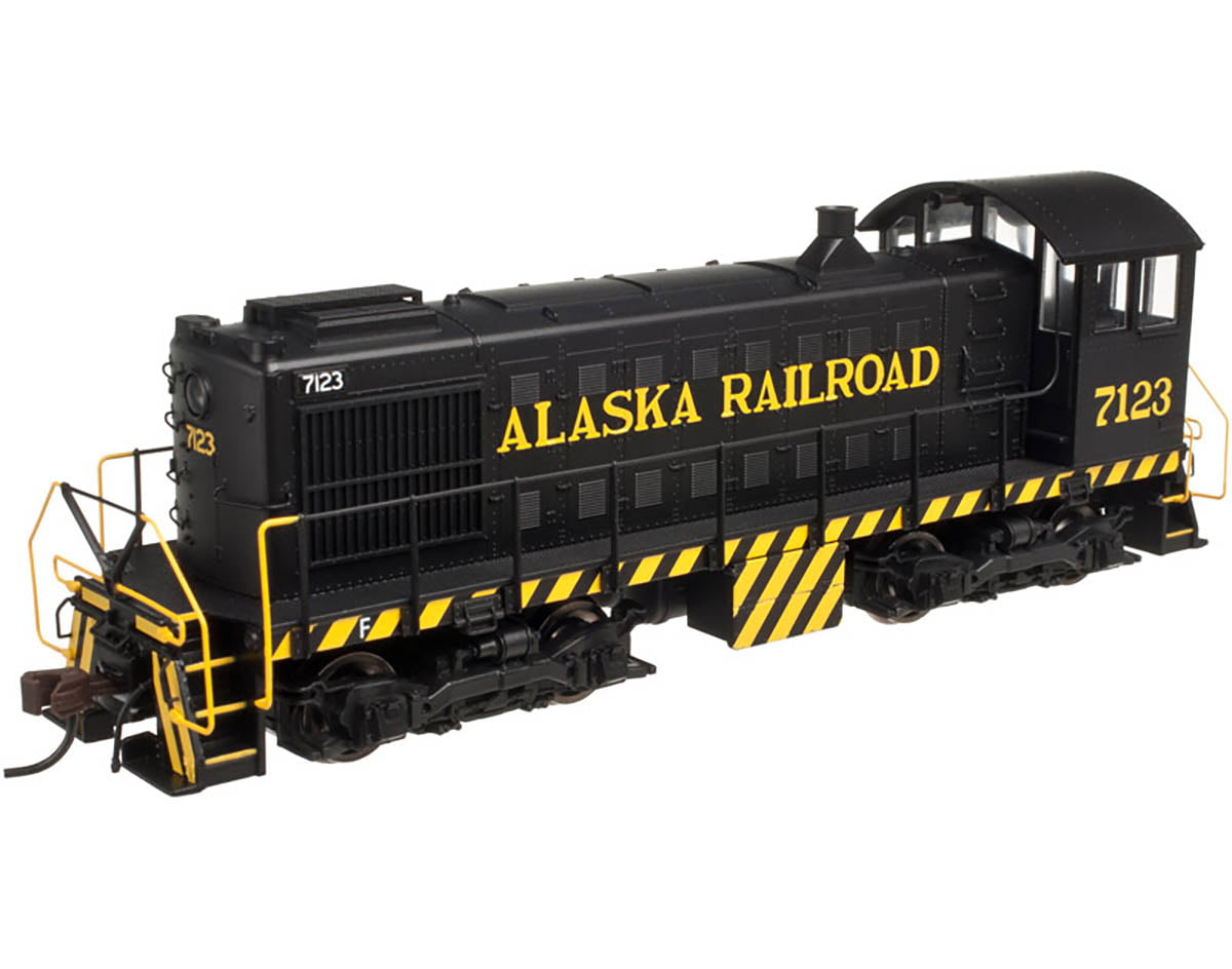 Atlas HO #10001887 Alaska Railroad Alco S2 Rd #7112 DCC Ready w/NMRA 8-Pin Plug 