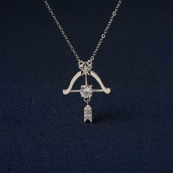 Sagittarius Zodiac Necklace, 925 Sterling Silver Necklace, Necklace for Women, Chariot Jewelry