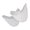 Poreless white, variant on Ballet Dance Pointe Toe Pad with Hole Soft Silicone Toe Protectors Toe Pouches Pad Silicone Toe Protectors Caps Covers