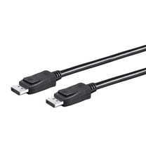 Monoprice DisplayPort 1.4 Cable - 6 Feet - Black | For Computer, Desktop, Laptop, PC, Monitor, Projector, Dell, ASUS, and More - Select Series