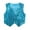 Light Blue, variant on TiaoBug Boy Girl Glittery Sequined Vest Jazz Hip-hop Dance Costume Jacket Waistcoat Top Purple 12-13