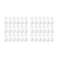thumbnail image 1 of Miangastore 100 Pcs Rouleau Adhésif pour Rideaux Rail de Rideau avec Crochet, 1 of 9