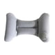 thumbnail image 2 of Almohada de viaje inflable con soporte para la cintura, cojín para la espalda para viajes de negocios Gris flocado, 2 of 9