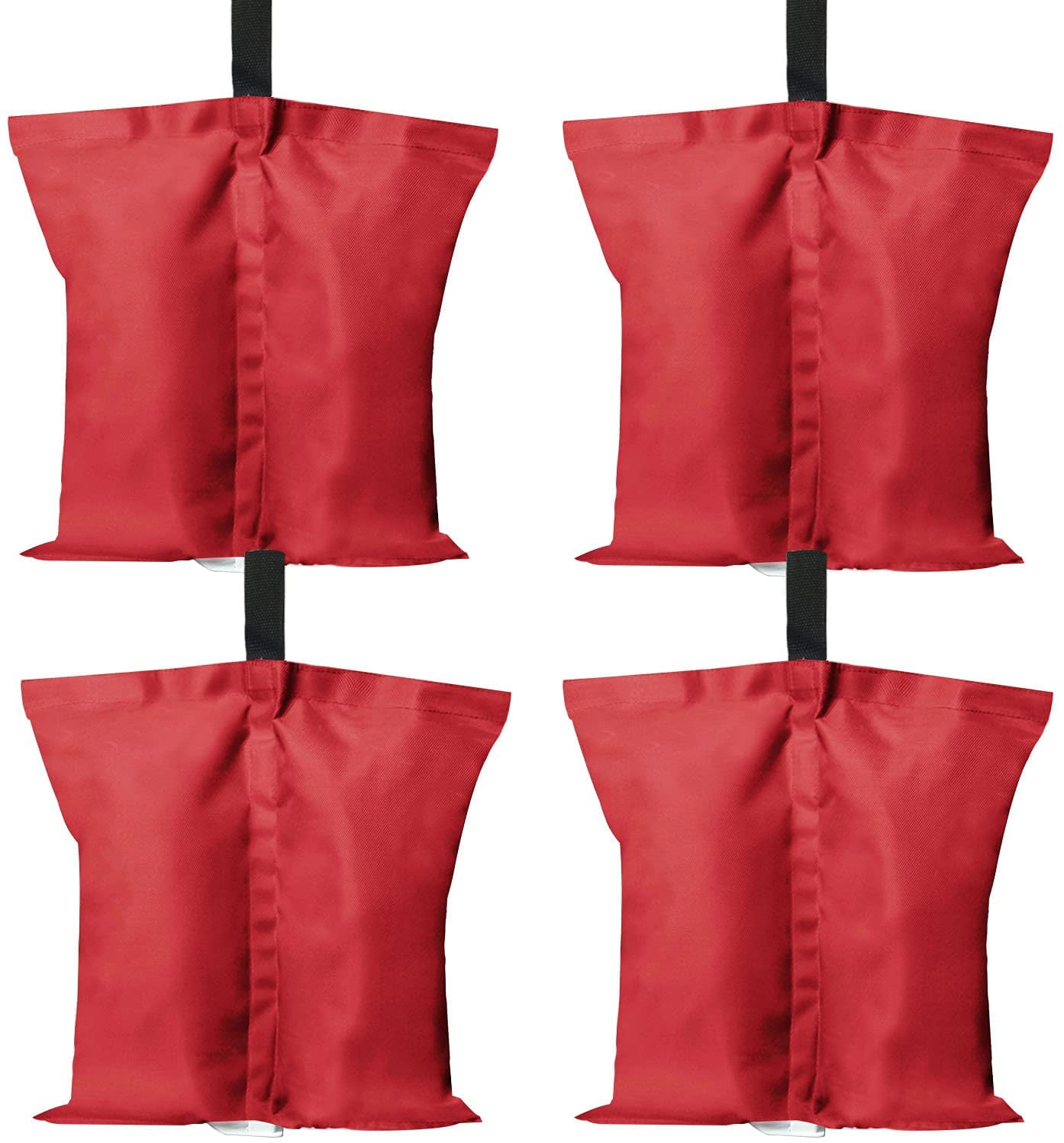 ABCCANOPY Red Canopy Weights Tent Sand Bags,4pcsPack