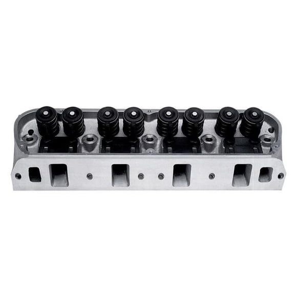 Edelbrock EDL77169 Victor Jr. Tête de Cylindre Satinée pour Ford B-100 1975-1979