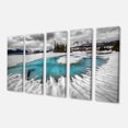 thumbnail image 2 of Frosted Crystal Clear Lake - Large Landscape Canvas Art Print, 2 of 3