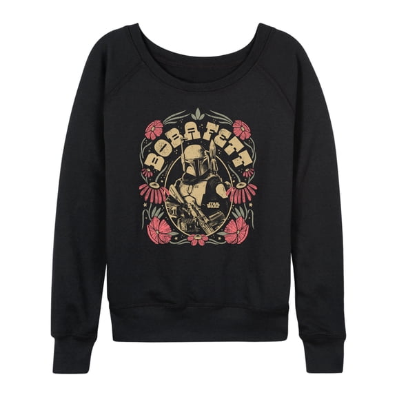 Star Wars - Boba Fett Boho - Women's French Terry Pullover Sweatshirt