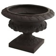 thumbnail image 2 of Nearly Natural Indoor/Outdoor 12.5" Iron-finish Decorative Urn in Gray, 2 of 6