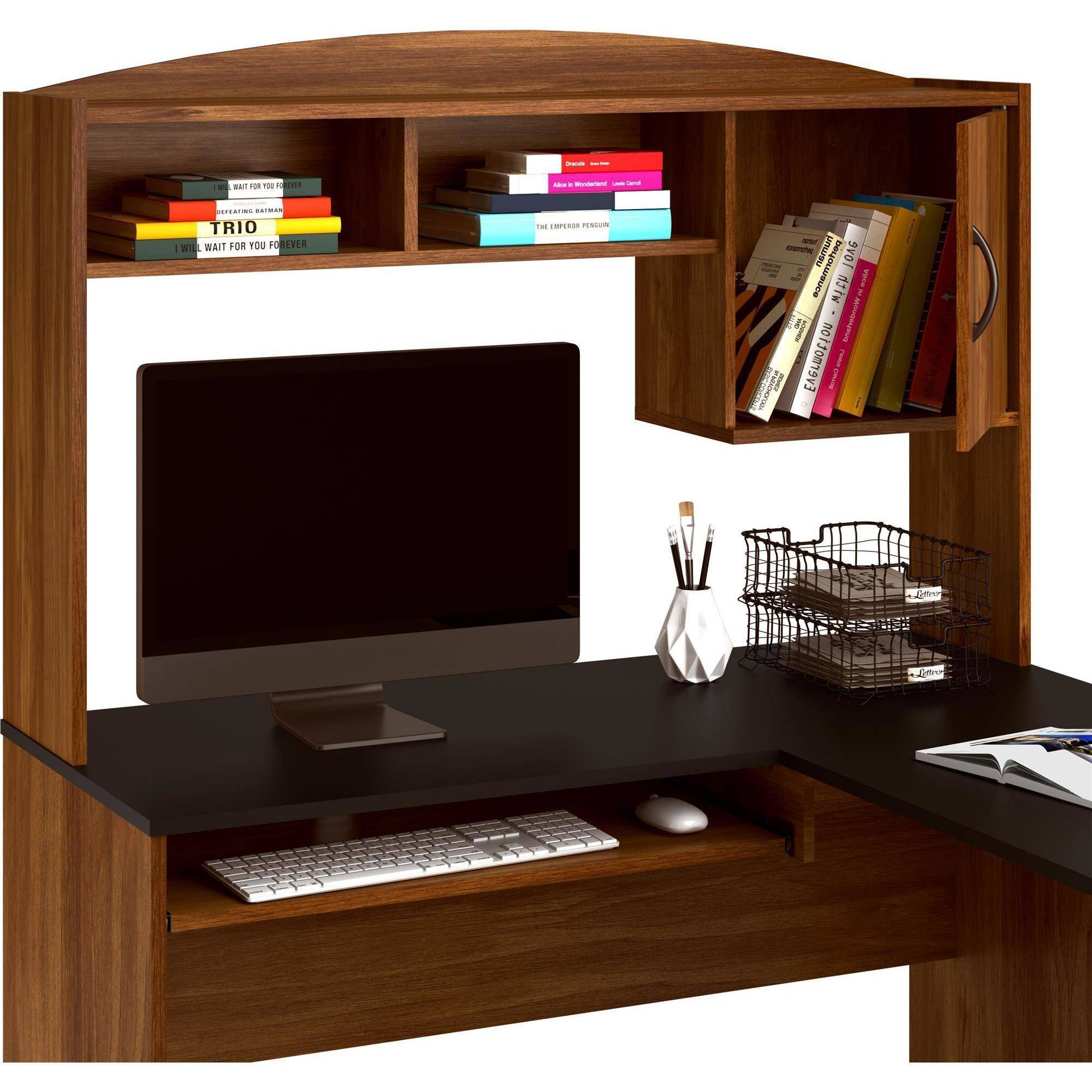Ameriwood Home L-Shaped Desk with Hutch, Multiple Colors - image 4 of 4
