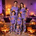 thumbnail image 5 of TOWED22 Family Matching Halloween Pajamas Set Pumpkin Print Long Sleeve Sleepwear for Family Holiday Loungewear,S, 5 of 9