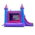 thumbnail image 5 of Pogo Bounce House Crossover Bounce House with Slide, Modular Art Panel, 5 of 8