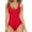 Red, variant on MSJUHEG Full Coverage Slimming Swimwear,Hollow Monokini Swimwear,Plus Size One Piece Swimsuit,Short Sleeve Bathing Suit,Bathing Suit Monokini,High Waisted Bikini Sets for Women, Black L
