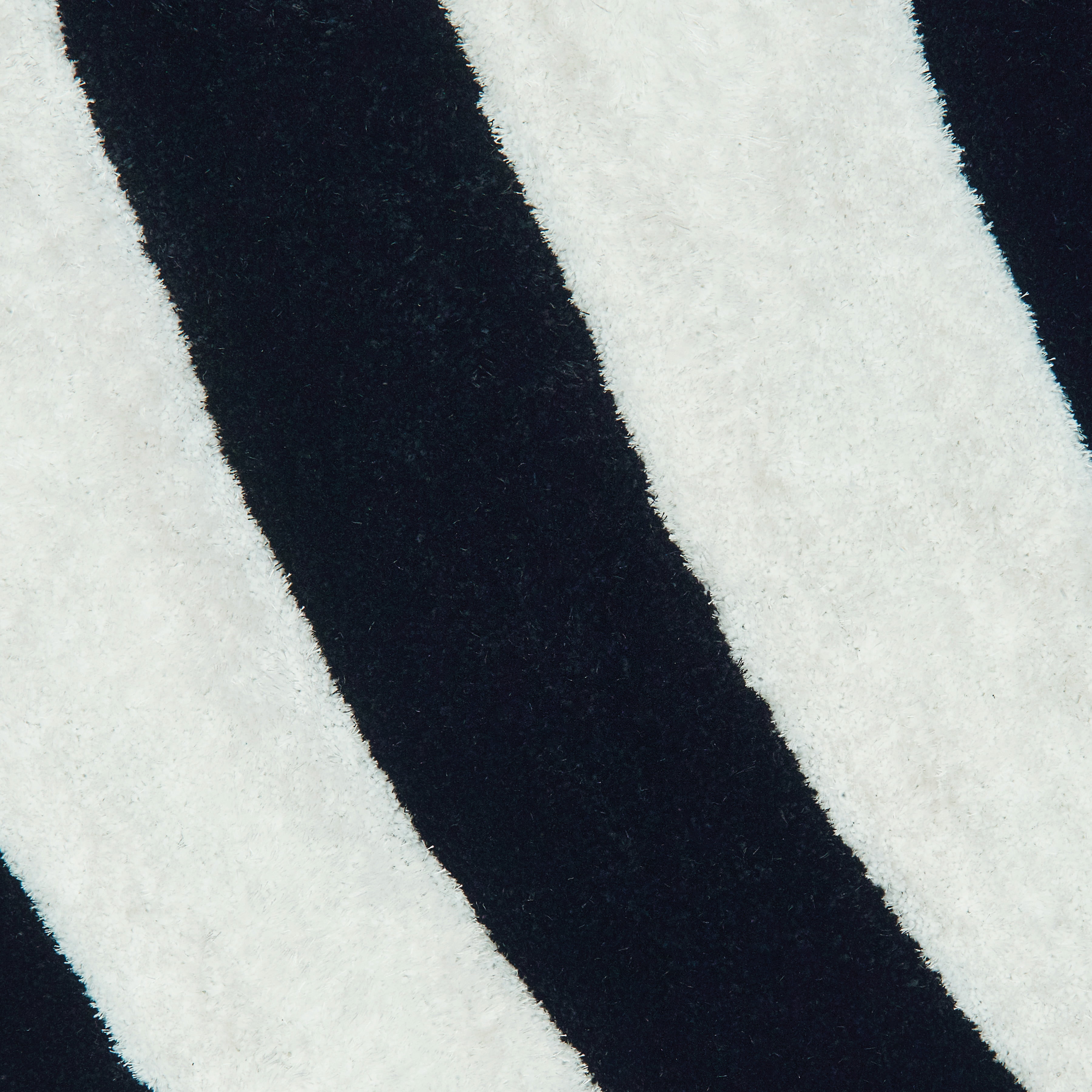 United Weavers of America Abstract Shag Contemporary Area Rugs, Black