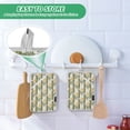 thumbnail image 4 of Yayeee Pot Holders Kitchen Heat Resistant with Pockets 7"x9.8" Cotton Oven Cooking Hot Pads, Olive Green Flowers, 4 of 7