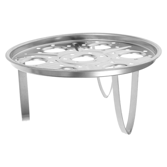 Masteelf Stainless Steel Steaming Basket for Cooking Seafood and Vegetables with Legs, Pot Rack and Egg Stand for Healthy Cooking