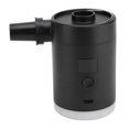 thumbnail image 1 of Portable Air Pump for Inflatables, Electric Mini Air Pump with 4 Nozzles, Camping Light, USB Rechargeable Air Mattress Pump Inflator Pumps for Pool Floats Sleeping Pads, 1 of 7