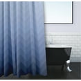 thumbnail image 3 of Simply Daisy 71" x 74" Depth Perception Stripes Print Shower Curtain, 3 of 3