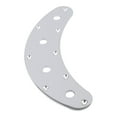 thumbnail image 1 of Chrome Switch Control Plate, 4-Hole Bass Control Plate for Electric Bass Guitar ETC, 1 of 4