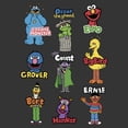 thumbnail image 2 of Men's Sesame Street Character Introductions  Graphic T-Shirt, 2 of 5