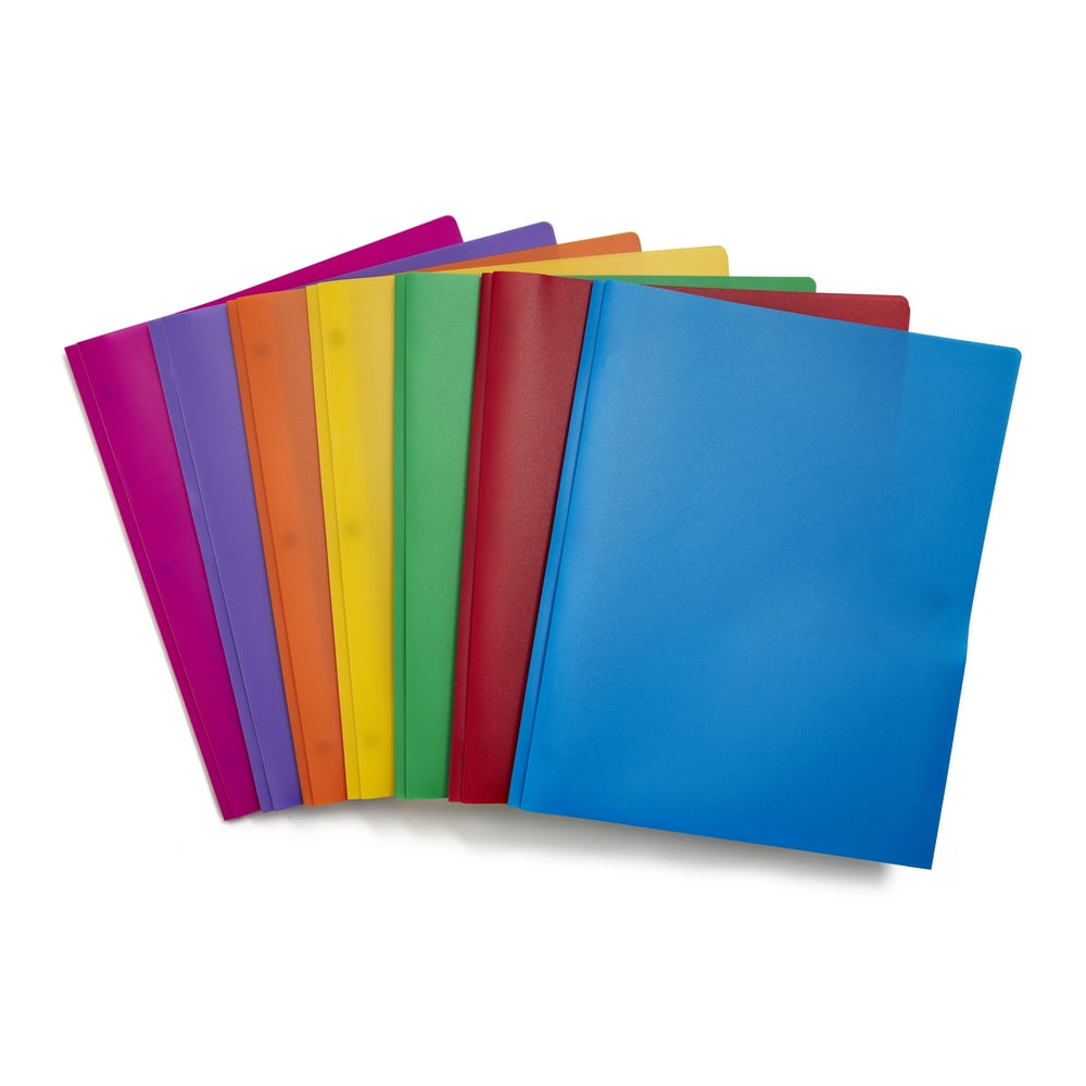 presentation folders with fasteners