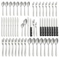 thumbnail image 1 of Bestdin 48 Pieces Silverware Set Service for 8, Flatware Sets with Steak Knives, Food Grade Stainless Steel Tableware Set, Use for Home Kitchen Restaurant Hotel, Dishwasher Safe, Mirror Polished, 1 of 7