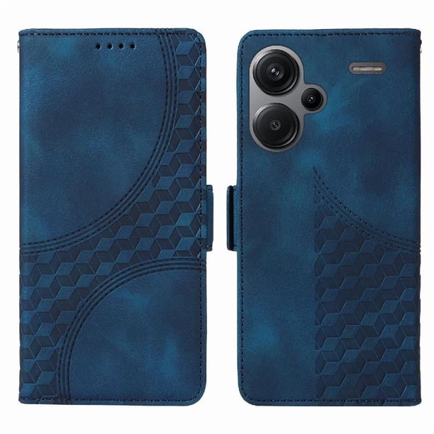 Funda GANGXUN para Xiaomi Redmi Note 13 Pro Plus 5G con diseño acolchado elegante, cuero PU, protección total y ajuste preciso