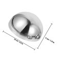 thumbnail image 2 of OULII Mirror Balls Garden Reflective Hemisphere Silver 1Set, 2 of 8