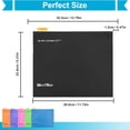 thumbnail image 3 of Merrynine 15Pcs Letter Size Hanging File Folders with 1/5-Cut Tabs and Insert, Black, 3 of 6