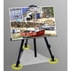 thumbnail image 2 of Caballete de artista reforzado, caballete de exhibición de metal de aluminio extra grueso de 21 a 70 pulgadas de altura ajustable con bolsa portátil para artista, 2 of 5