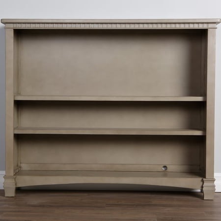 Evolur Cheyenne and Santa Fe Hutch, Vintage Grey