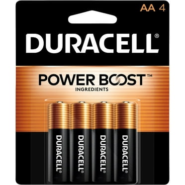 Duracell Coppertop AA Alkaline Batteries - 4-Pk.